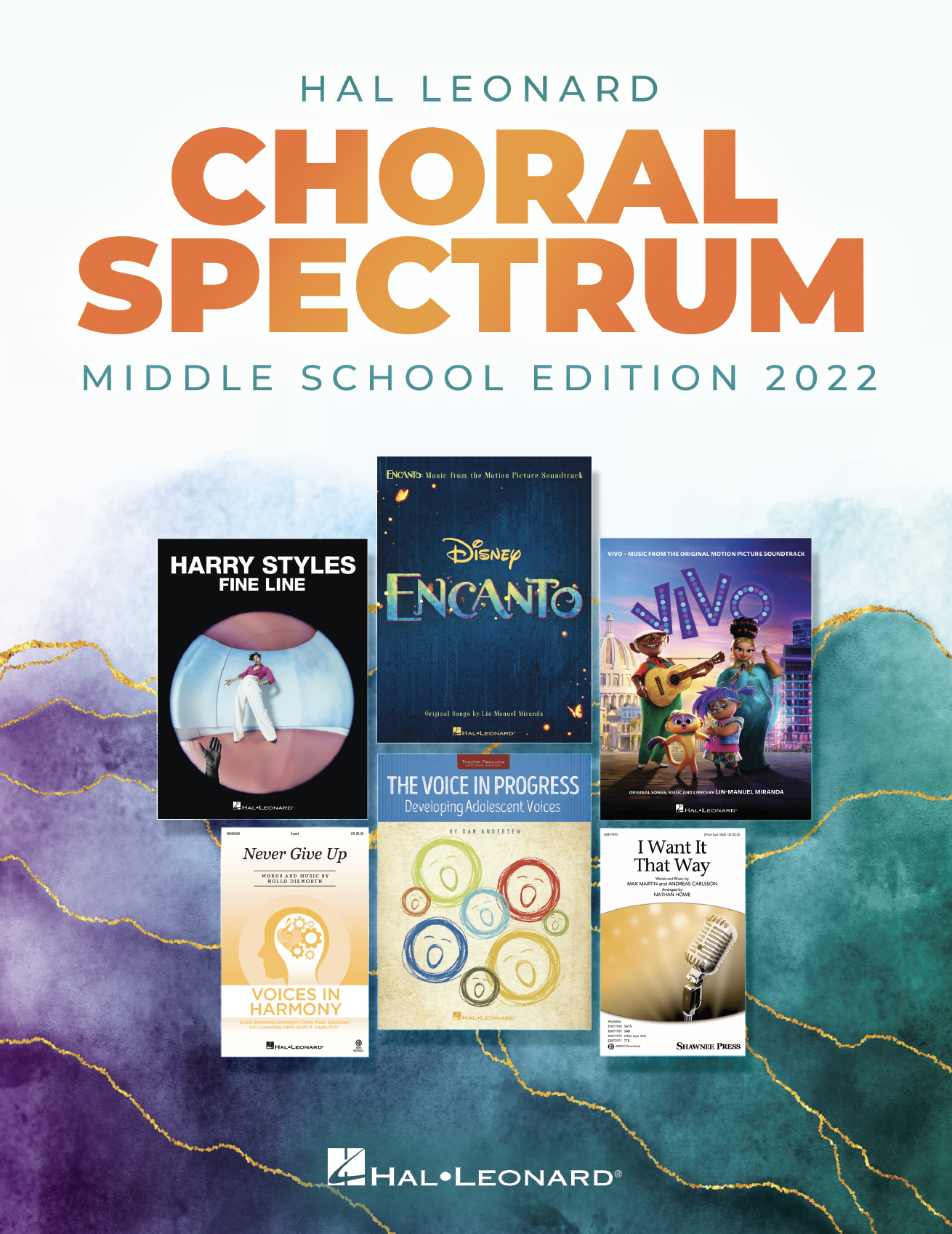 Cover for 2022 Hal Leonard Choral Spectrum 