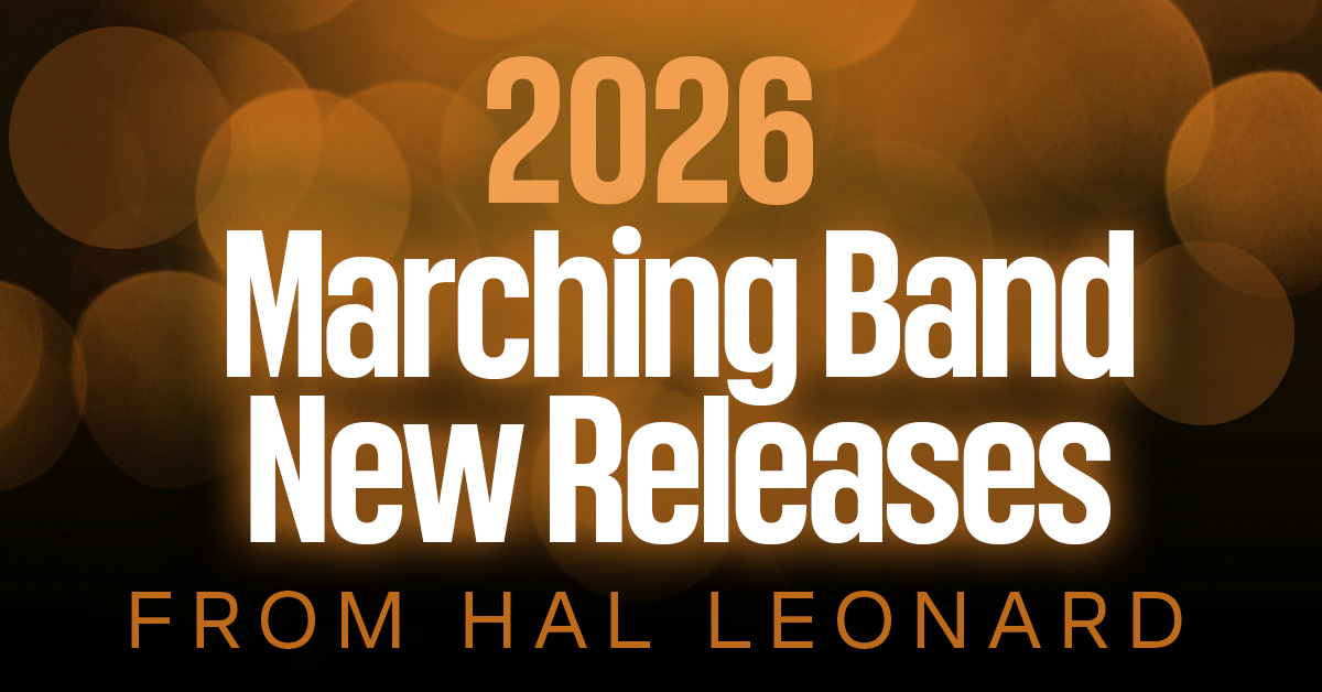 Cover for 2026 Hal Leonard Marching Band